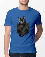 Load image into Gallery viewer, Cat In Your Front Pocket Perfect Gift For Friends Who Loves Cat Guys Tee
