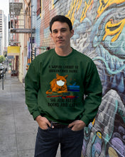 Load image into Gallery viewer, Cute Phone Case Gift For Books And Cats Lovers A Woman Cannot Be Quarantined Alone Sweatshirt
