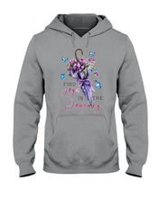 Load image into Gallery viewer, Butterflies Find Joy In The Journey Gift For Daughter Hoodie

