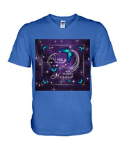 Load image into Gallery viewer, Gift For Women Butterfly I'll Hold You In My Heart Guys V-Neck

