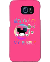 Load image into Gallery viewer, Lovely Phone Case Rainbow Design Stay Out Of My Bubble Gift For Friends Phone case
