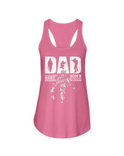 Load image into Gallery viewer, Daughter's Best Friend Son's Partner In Crime Special Custom Design Ladies Flowy Tank
