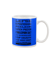 Load image into Gallery viewer, Lefse 5 Pounds Russet Potatoes Peeled And Cut Into 1-inch Pieces Mug
