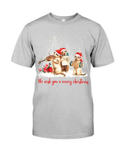 Load image into Gallery viewer, Cats We Wish You A Merry Christmas Gift For Cat Lovers Guys Tee
