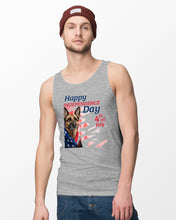Load image into Gallery viewer, German Shepherd Happy Independence Day 4th Of July Gift For Dog Lovers Unisex Tank Top
