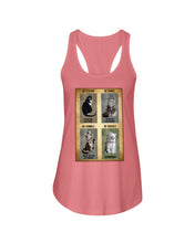 Load image into Gallery viewer, Cat Be Strong When You Are Weak Gift For Cat Lovers Ladies Flowy Tank
