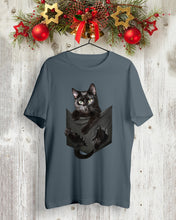 Load image into Gallery viewer, Cat In Your Front Pocket Perfect Gift For Friends Who Loves Cat Guys Tee
