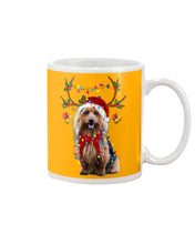 Load image into Gallery viewer, Australian Terrier Gorgeous Reindeer Christmas Gift For Dog Lovers Mug
