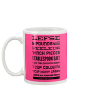 Load image into Gallery viewer, Lefse 5 Pounds Russet Potatoes Peeled And Cut Into 1-inch Pieces Mug
