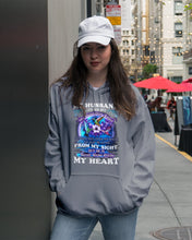 Load image into Gallery viewer, Hummingbird My Husband My Guardian Angel Gift For Angel Husband Hoodie
