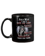 Load image into Gallery viewer, July Man Son Of God Birthday Meaningful Gift For Men Mug

