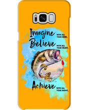 Load image into Gallery viewer, Fishing With All Your Heart Gift For Men Phone case
