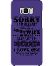 Load image into Gallery viewer, Gift For Husband I Love Here Forever And Always Phone case
