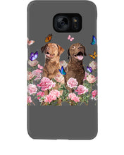 Load image into Gallery viewer, Gift For Dog LoversChesapeake Bay Retriever With Peonies Phone case
