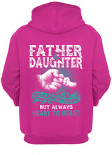 Load image into Gallery viewer, Father And Daughter Always Heart To Heart Gift For Dad Hoodie
