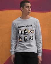 Load image into Gallery viewer, Current Black Cat's Mood Gift For Cat Lovers Unisex Long Sleeve
