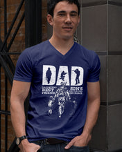 Load image into Gallery viewer, Daughter's Best Friend Son's Partner In Crime Special Custom Design Guys V-Neck
