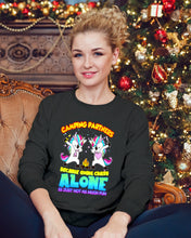 Load image into Gallery viewer, Camping Partners Because Going Crazy Alone Is Just Not As Much Fun Sweatshirt
