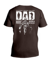 Load image into Gallery viewer, Daughter's Best Friend Son's Best Partner Birthday Gift For Dad Guys V-Neck
