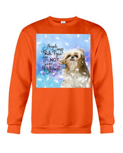 Load image into Gallery viewer, Angels And Shih Tzu Are Not Different Gift For Dog Lovers Sweatshirt
