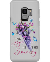 Load image into Gallery viewer, Butterflies Find Joy In The Journey Gift For Daughter Phone case
