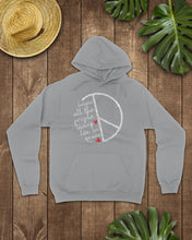Load image into Gallery viewer, Image All The People Living Life In Peace Custom Design For Friends Hoodie
