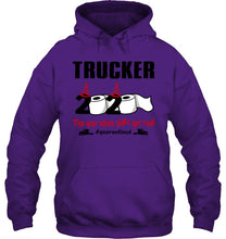 Load image into Gallery viewer, 2020 The Year When Shit Got Real Quarantined Gift For Trucker Hoodie
