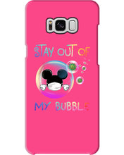 Load image into Gallery viewer, Lovely Phone Case Rainbow Design Stay Out Of My Bubble Gift For Friends Phone case
