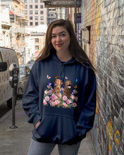 Load image into Gallery viewer, Gift For Dog LoversChesapeake Bay Retriever With Peonies Hoodie
