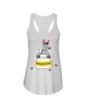 Load image into Gallery viewer, Funny Donkey Anti Depressant Meaning Gift For Women Ladies Flowy Tank
