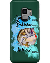 Load image into Gallery viewer, Fishing With All Your Heart Gift For Men Phone case
