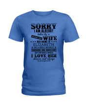 Load image into Gallery viewer, Gift For Husband I Love Here Forever And Always Ladies Tee
