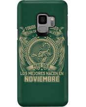 Load image into Gallery viewer, Los Mejores Nacen En Noviembre Gift For Men Phone case
