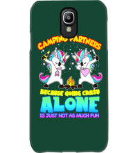 Load image into Gallery viewer, Camping Partners Because Going Crazy Alone Is Just Not As Much Fun Phone case
