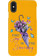 Load image into Gallery viewer, Butterflies Find Joy In The Journey Gift For Daughter Phone case
