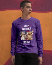 Load image into Gallery viewer, Keep America Great Yorkshire Terrier Gift For Dog Lovers Unisex Long Sleeve
