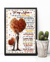 Load image into Gallery viewer, I Love You With All My Heart Gift For Mom Vertical Poster
