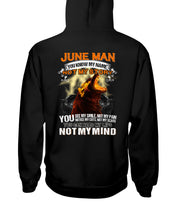 Load image into Gallery viewer, June Man You Know My Name Not My Sotry You See My Smile Trending Hoodie

