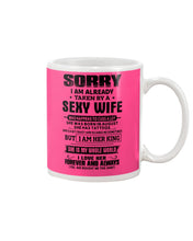 Load image into Gallery viewer, Gift For Husband Taken By An August Sexy Wife Who Happens To Cuss A Lot Mug
