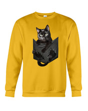 Load image into Gallery viewer, Cat In Your Front Pocket Perfect Gift For Friends Who Loves Cat Sweatshirt
