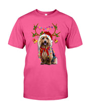 Load image into Gallery viewer, Australian Terrier Gorgeous Reindeer Christmas Gift For Dog Lovers Guys Tee
