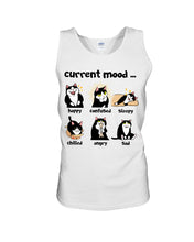 Load image into Gallery viewer, Current Black Cat's Mood Gift For Cat Lovers Unisex Tank Top
