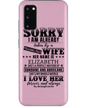 Load image into Gallery viewer, Gift For Husband I Love Here Forever And Always Phone case
