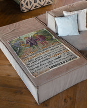 Load image into Gallery viewer, Garden Will Love You Until I Die Gift For Wife Fleece Blanket
