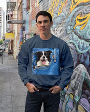 Load image into Gallery viewer, Border Collie In Denim Pocket Gift For Dog Lovers Sweatshirt

