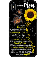 Load image into Gallery viewer, I Love You With All My Heart Gift From Daughter To Mom Phone case
