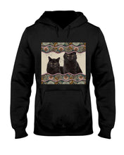 Load image into Gallery viewer, Lovely Phone Case Cute Black Cat Boho Pattern Gift For Cat Lovers Hoodie

