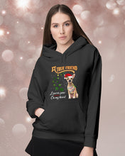 Load image into Gallery viewer, A True Friend Loves Paws On My Heart Gift For Dog Lovers Hoodie
