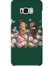 Load image into Gallery viewer, Gift For Dog LoversChesapeake Bay Retriever With Peonies Phone case
