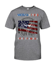 Load image into Gallery viewer, Eagle American Pride Spirit Of America Gift For American People Guys Tee

